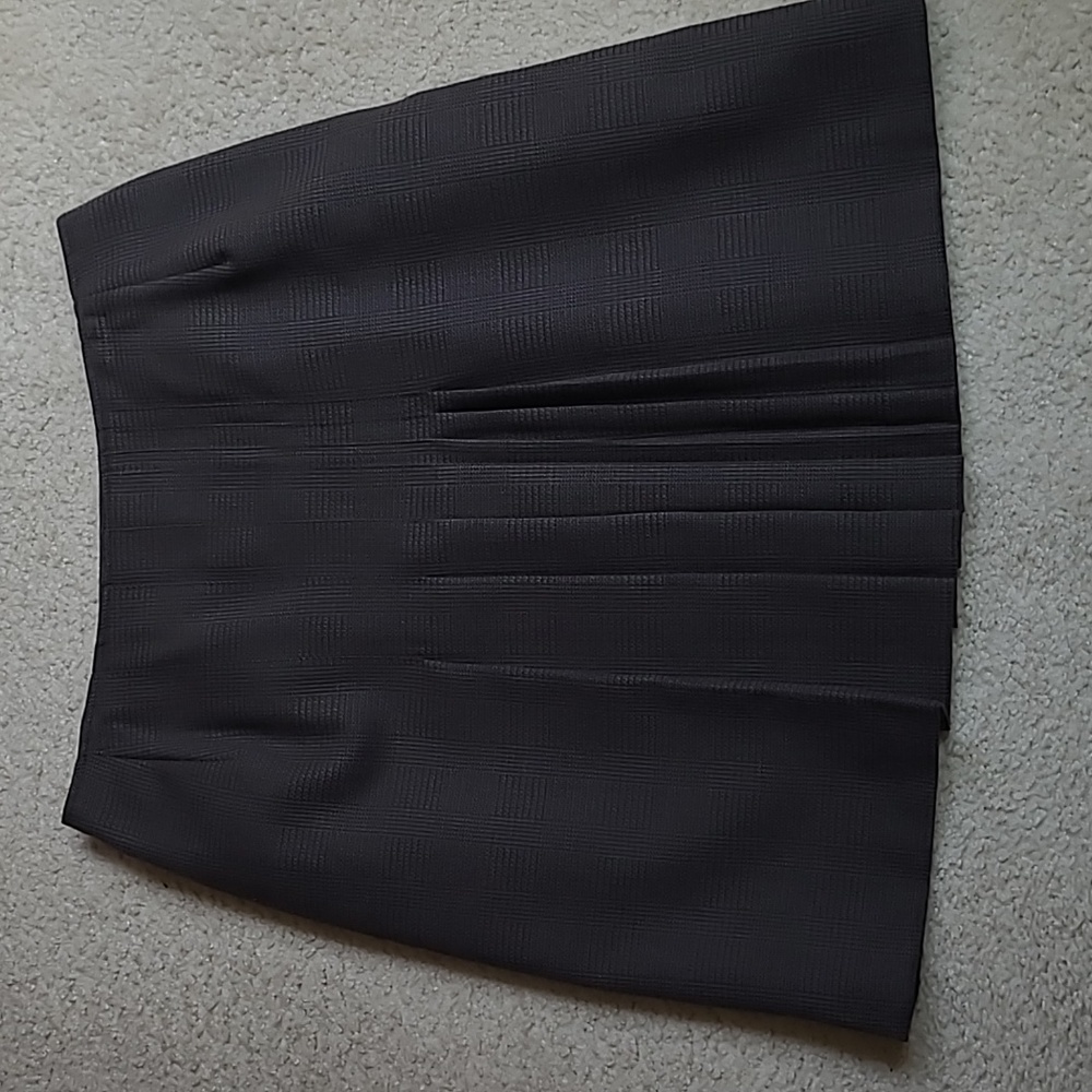 Pleated Fun To Wear 100% Wool Pleated Skirt